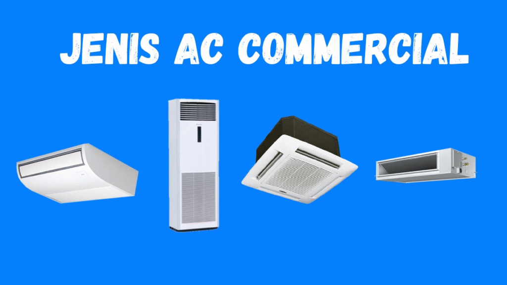 Jenis Jenis AC, AC Split Hemat Energi, AC Portable Fleksibel, AC Central Gedung Besar, Tips Memilih AC